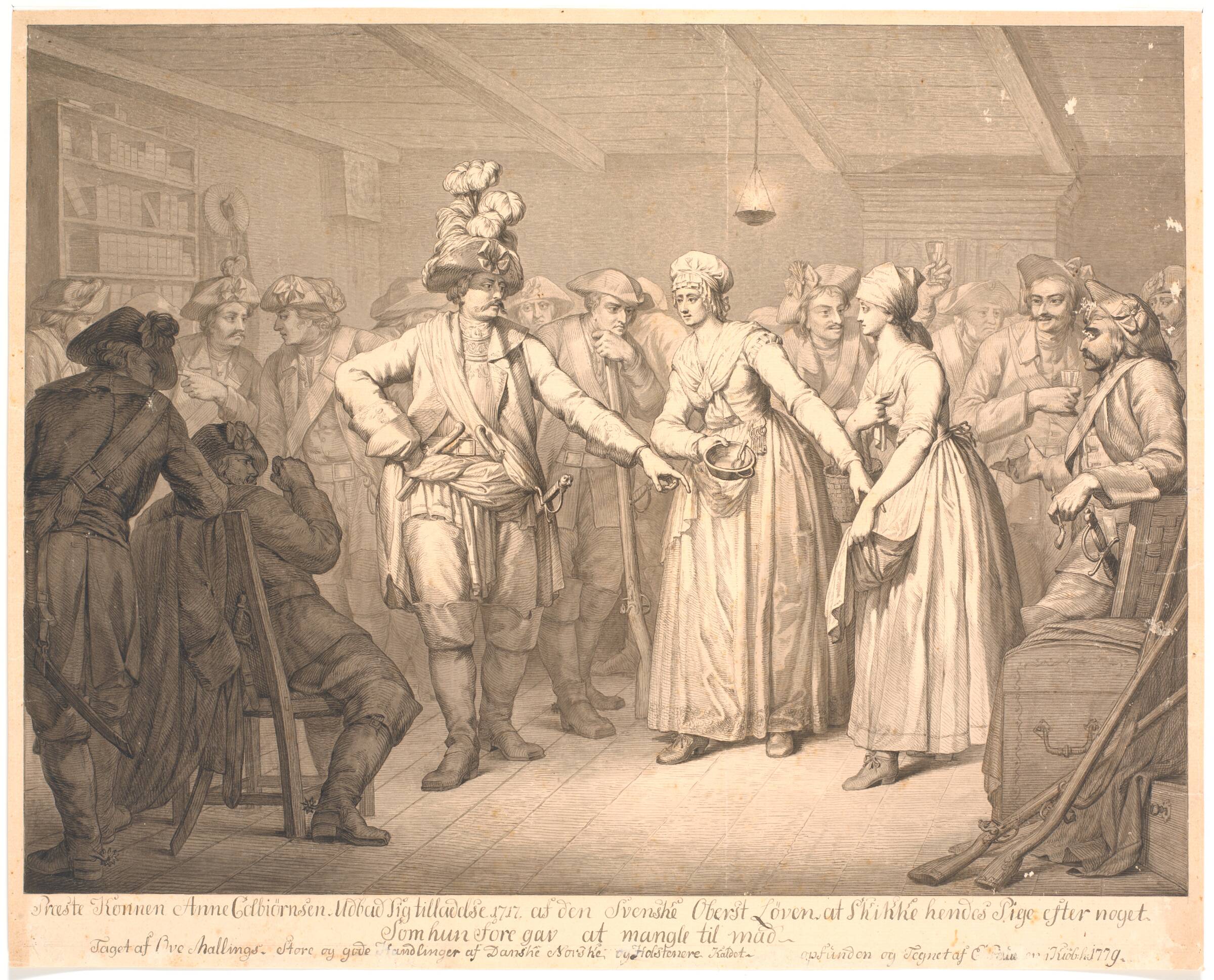 Anne Colbjørnsen i Norderhaug præstegaard, Erik Pauelsen, 1779