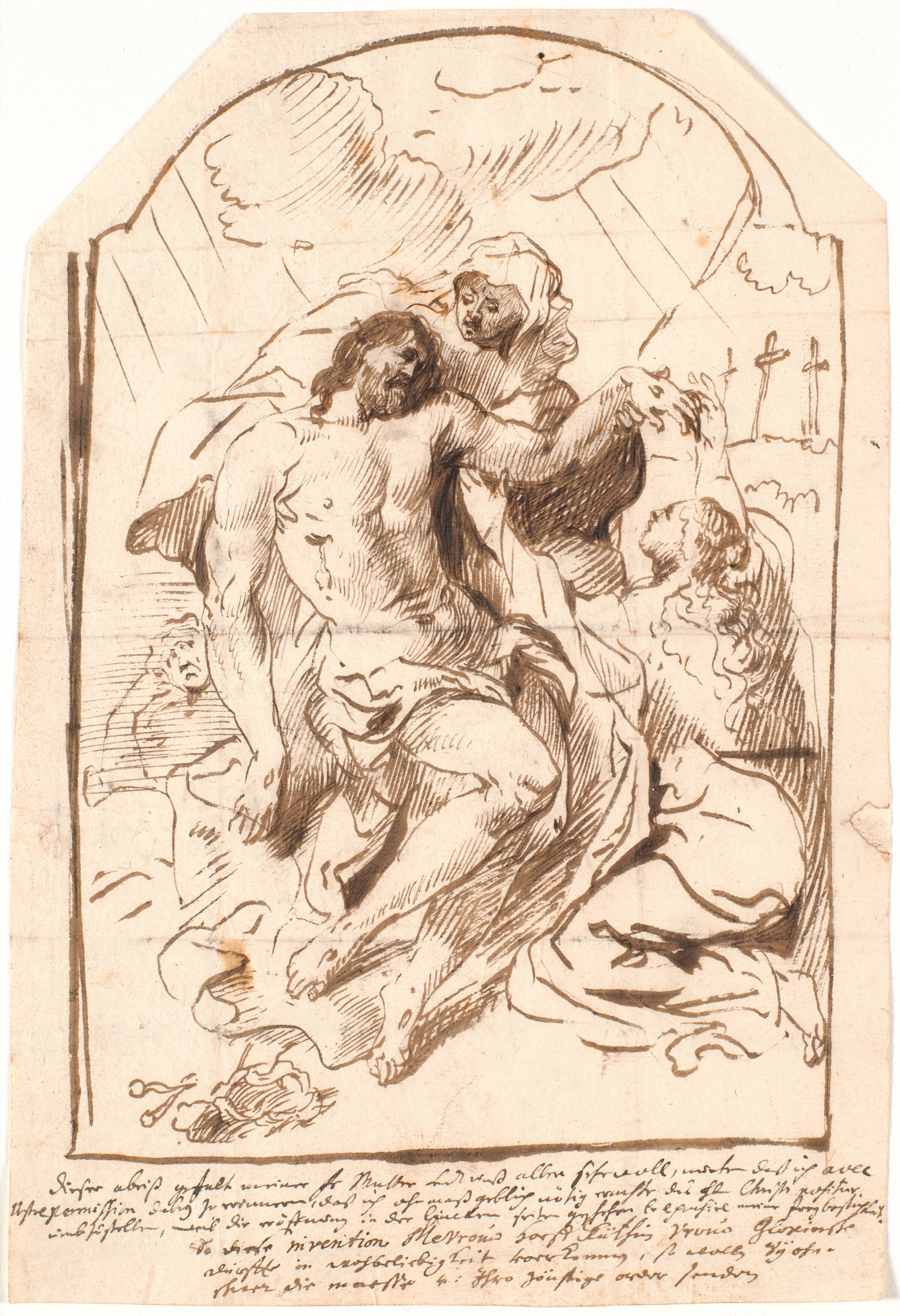Klagen over Kristi lig, Jürgen Ovens, 1654-1657