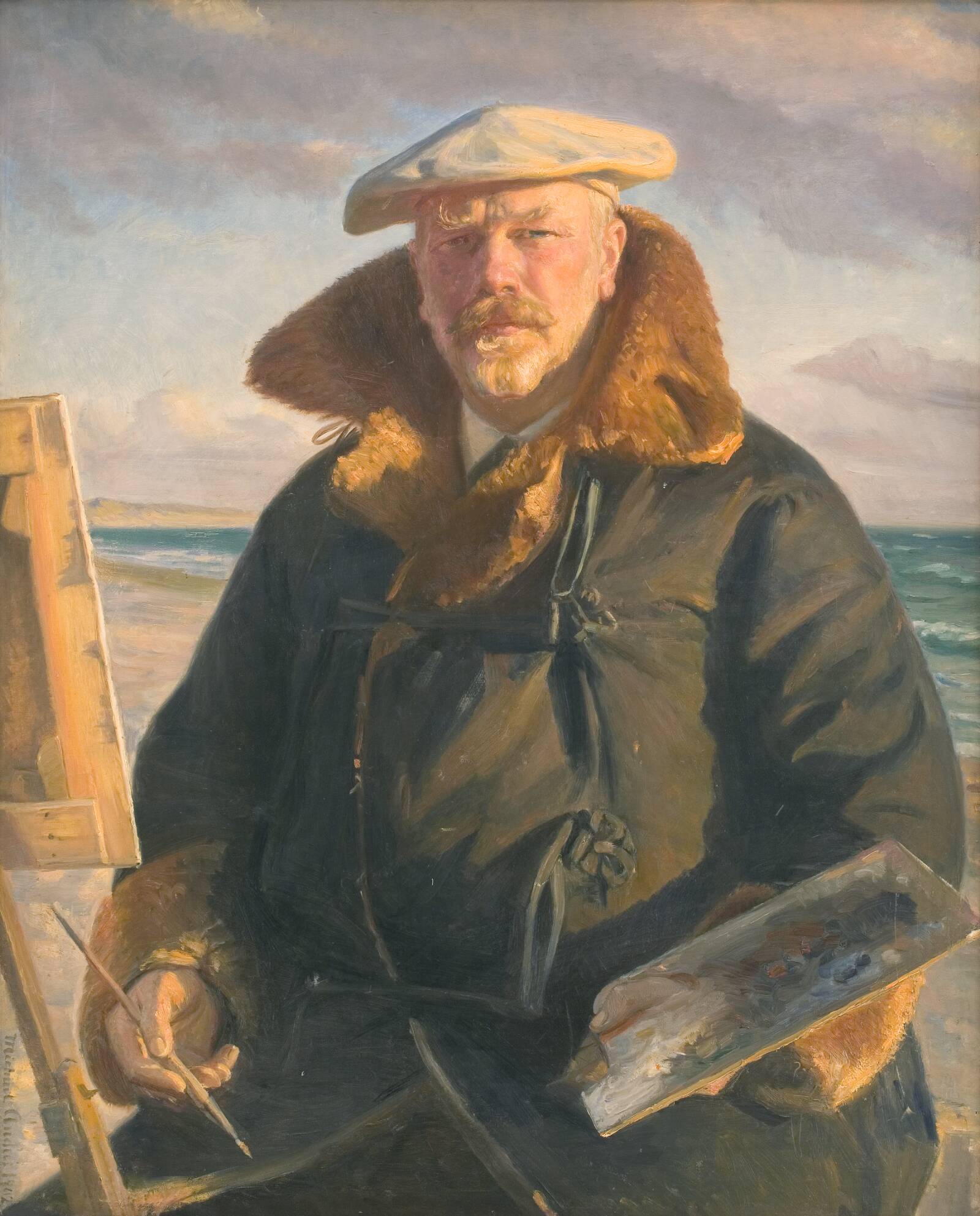 Selvportræt, Michael Ancher, 1902
