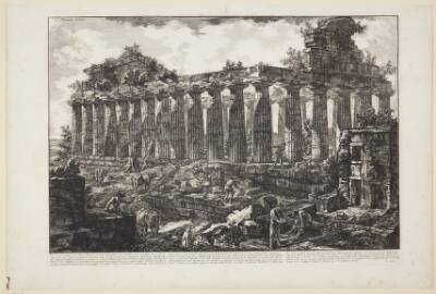 Et andet tempel i byen Paestum, et tempel, man mener har været tilegnet gudinden Juno [...]