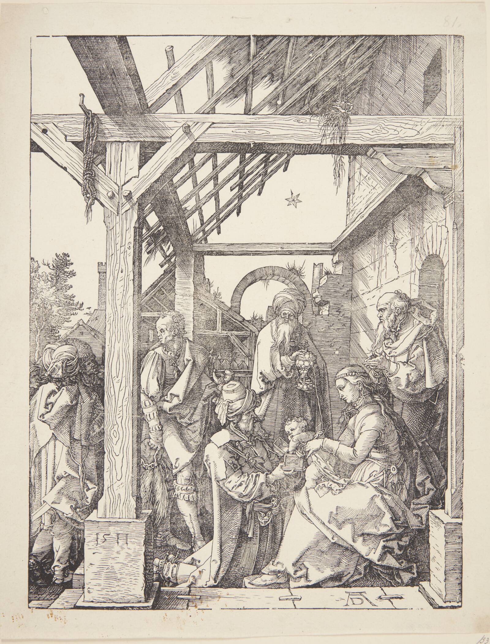 Kongernes tilbedelse, Albrecht Dürer, 1511