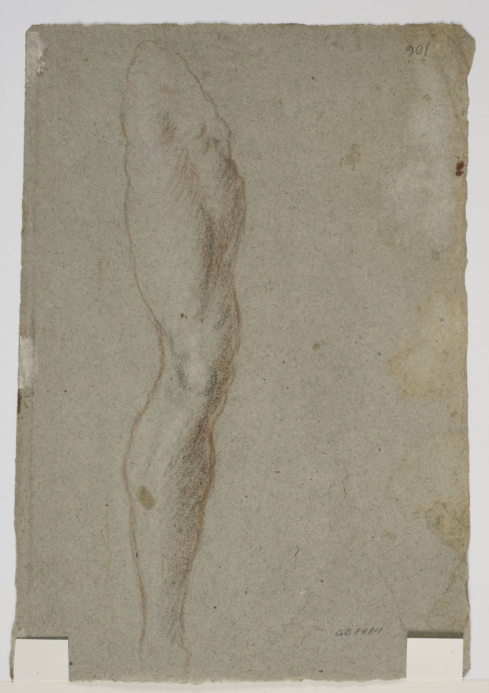 Studie til et højre ben, Ubekendt, 1575-1625