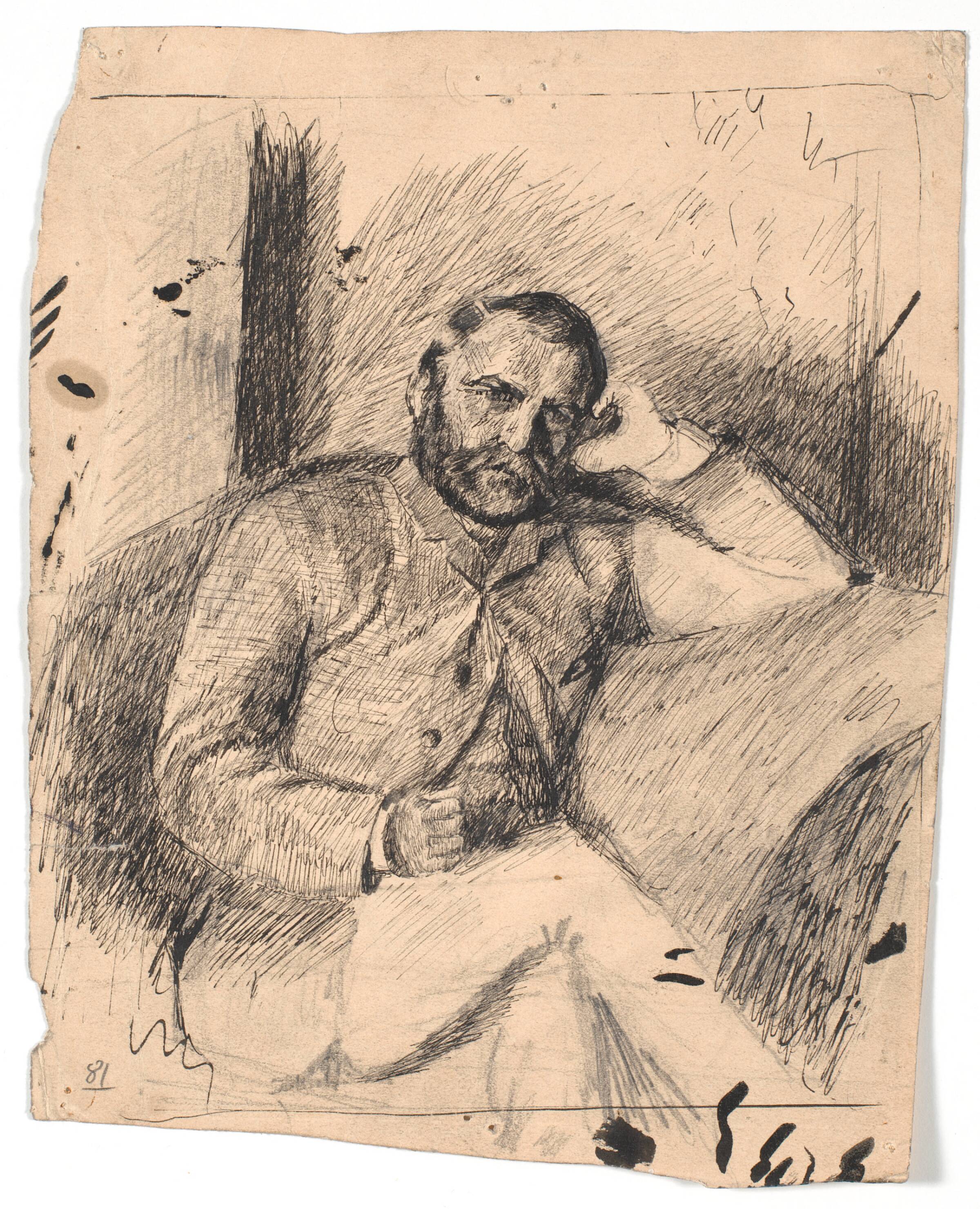 Højskoleforstander Knudsen, Poul S. Christiansen, 1892