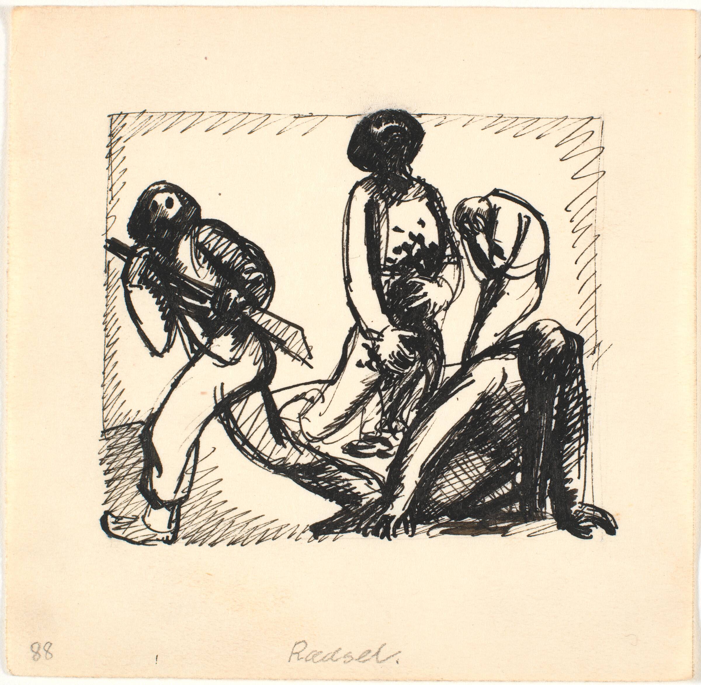 Rædsel, Palle Nielsen, 1949