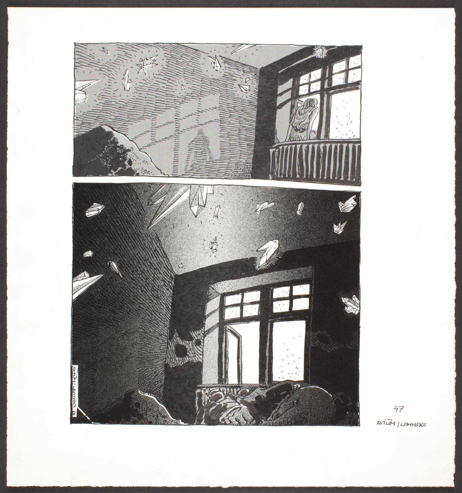Performance, Michael Kvium, 1985-1986