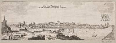 Prospekt af Narva set fra floden