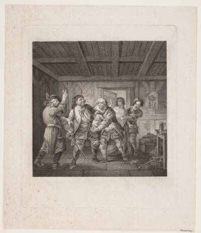Illustration til Holbergs Komedier
