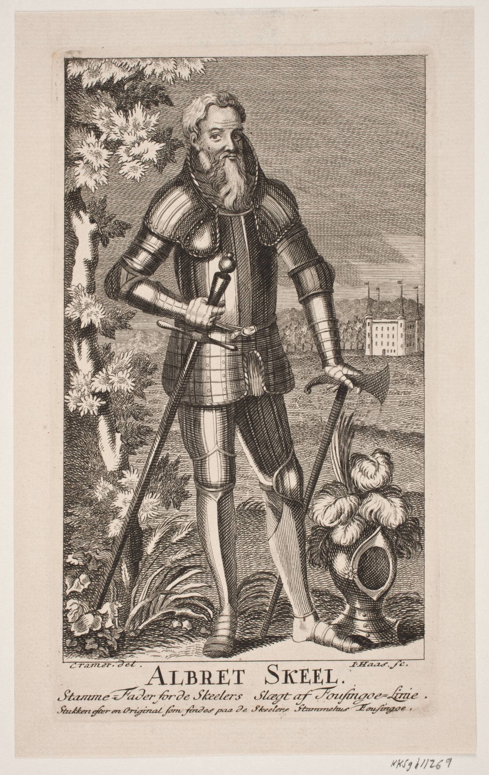 Albert Skeel til Møgtved, Jonas Haas, 1753-1754
