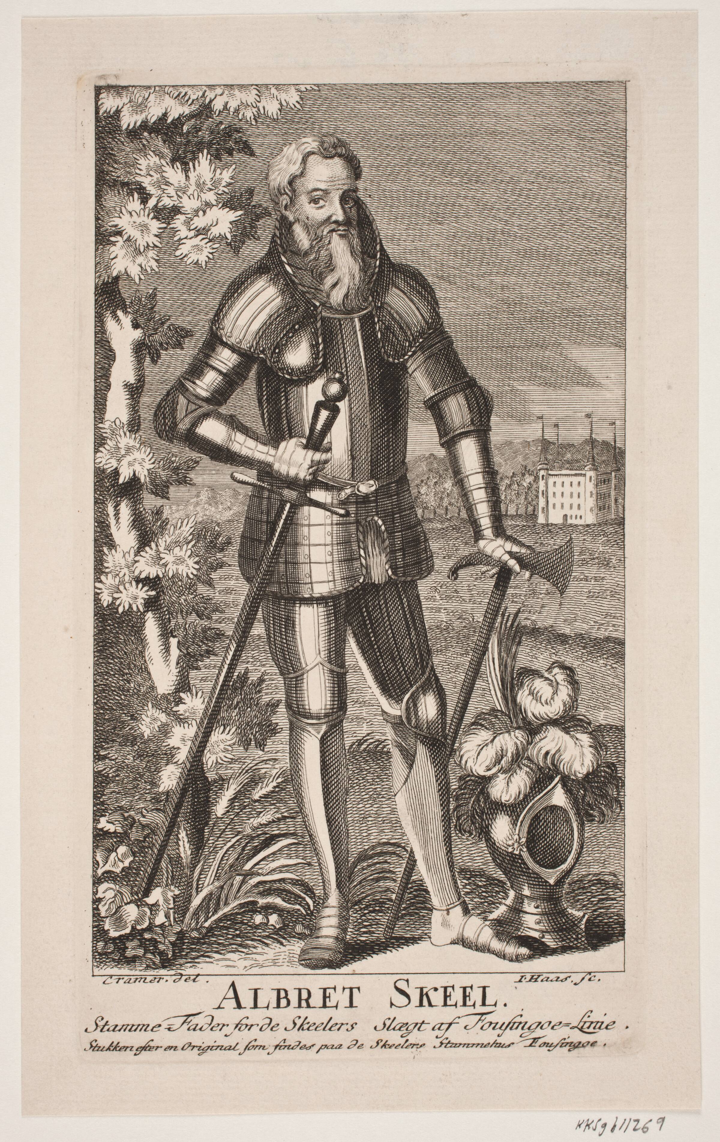 Albert Skeel til Møgtved, Jonas Haas, 1753-1754