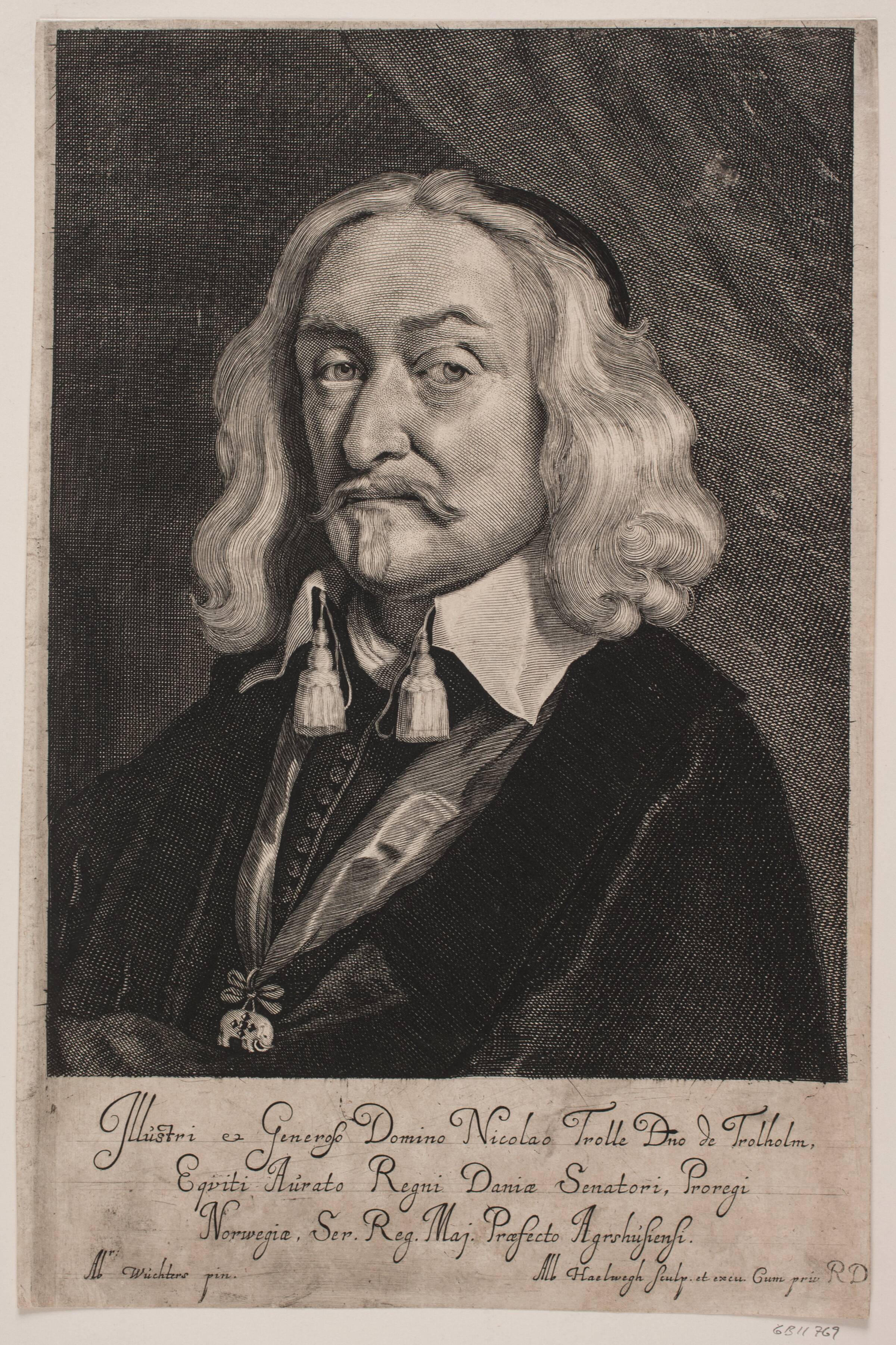 Niels Trolle, Albert Haelwegh, 1655-1659
