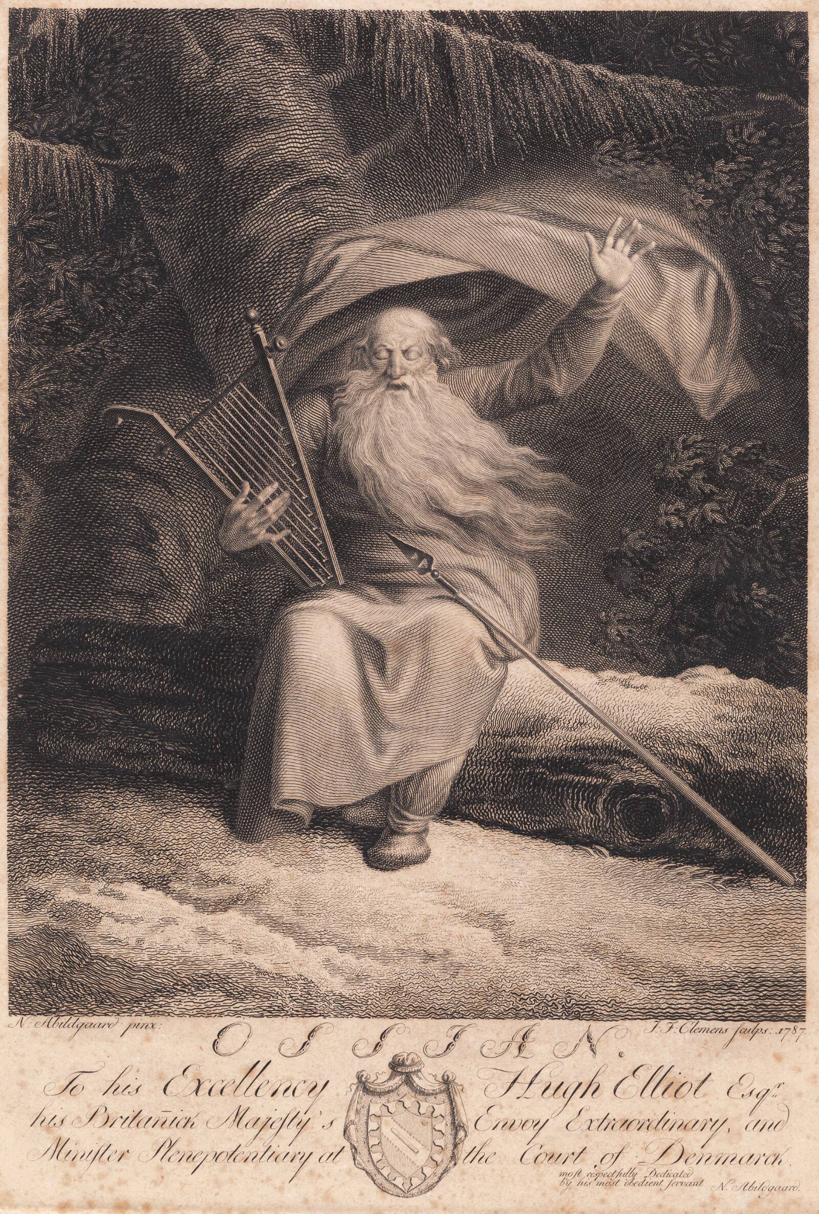Ossian, J.F. Clemens, 1787