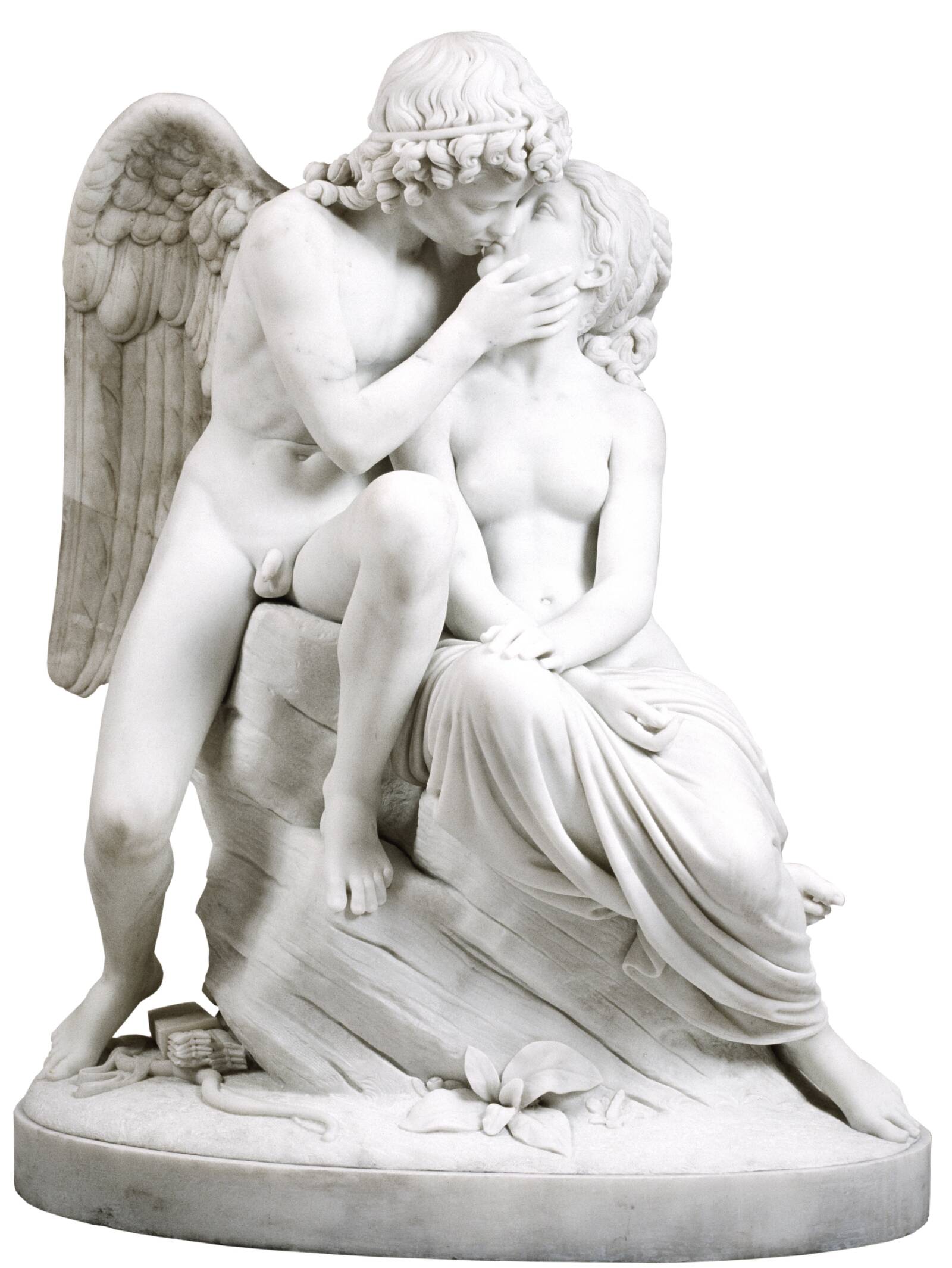 Amor og Psyche, Lauritz Prior, 1865