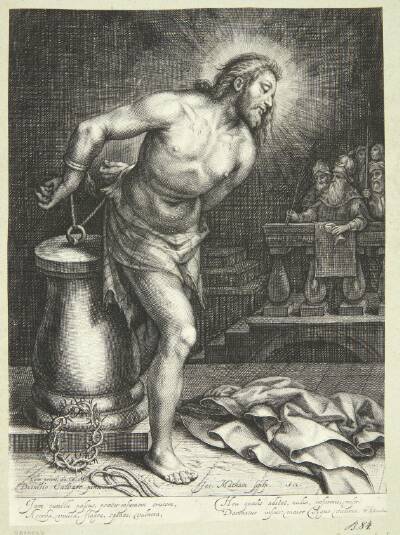 Jesus ved søjlen (efter hudflettelsen)