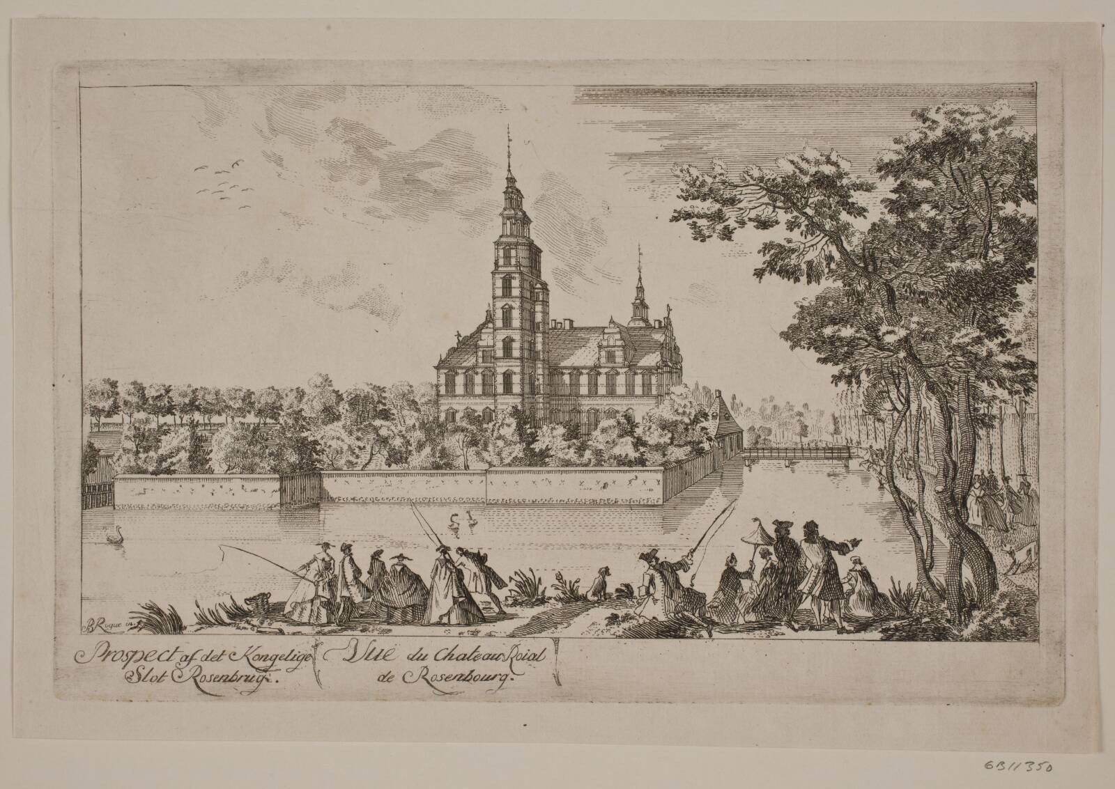 Rosenborg, Bartholomæus Roque, 1747