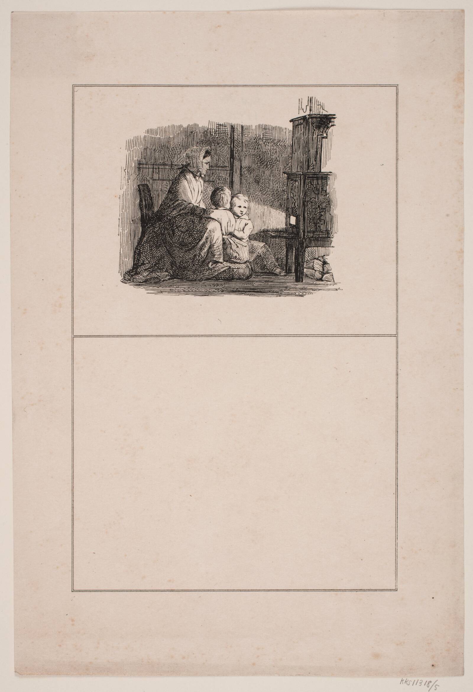 Vinteren, Adolph Kittendorff, 1845