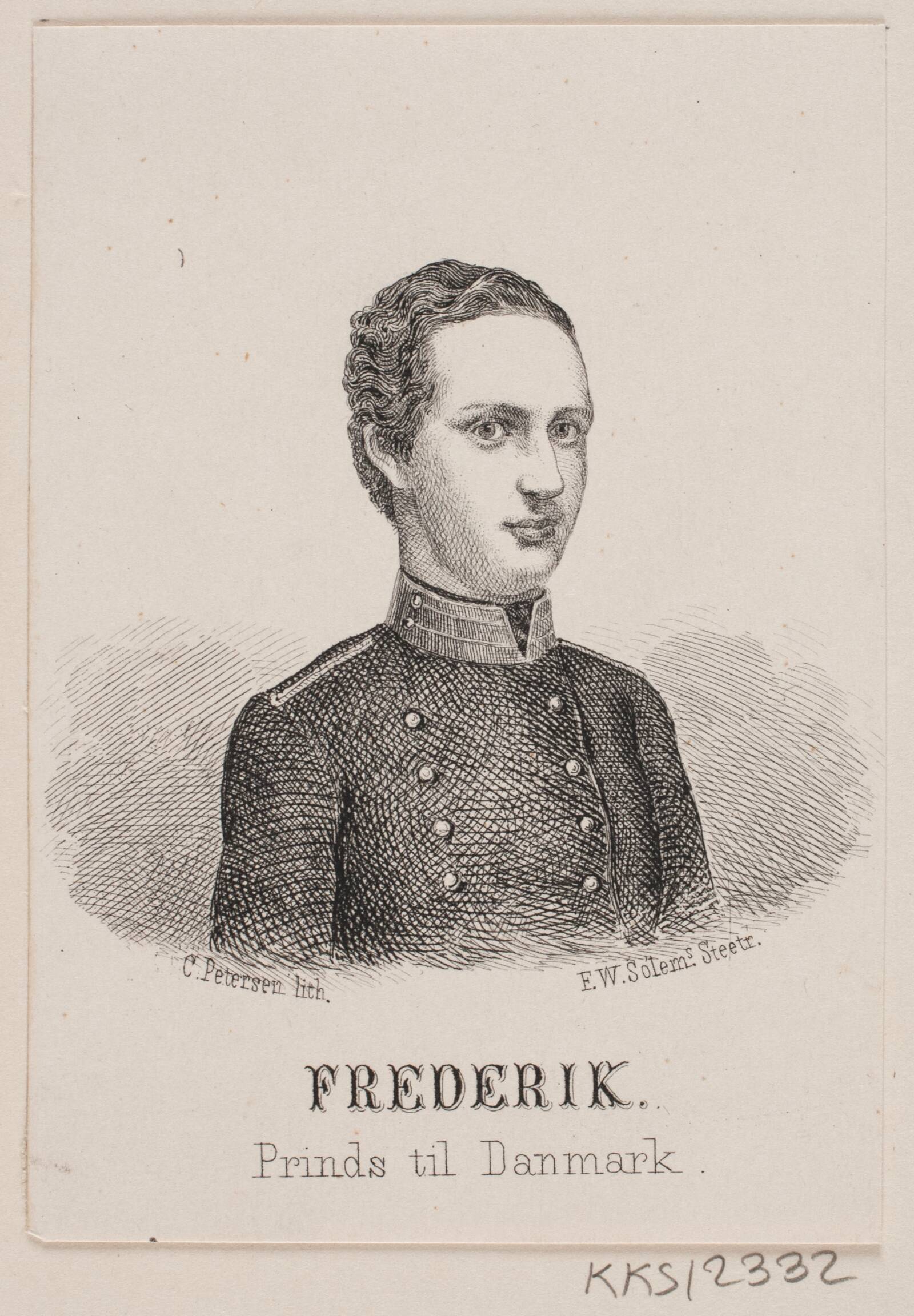 Frederik VIII som Prins, C. Petersen, 1850-1899