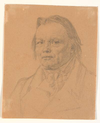 Portræt af regimentsdyrlæge J.C. Freund