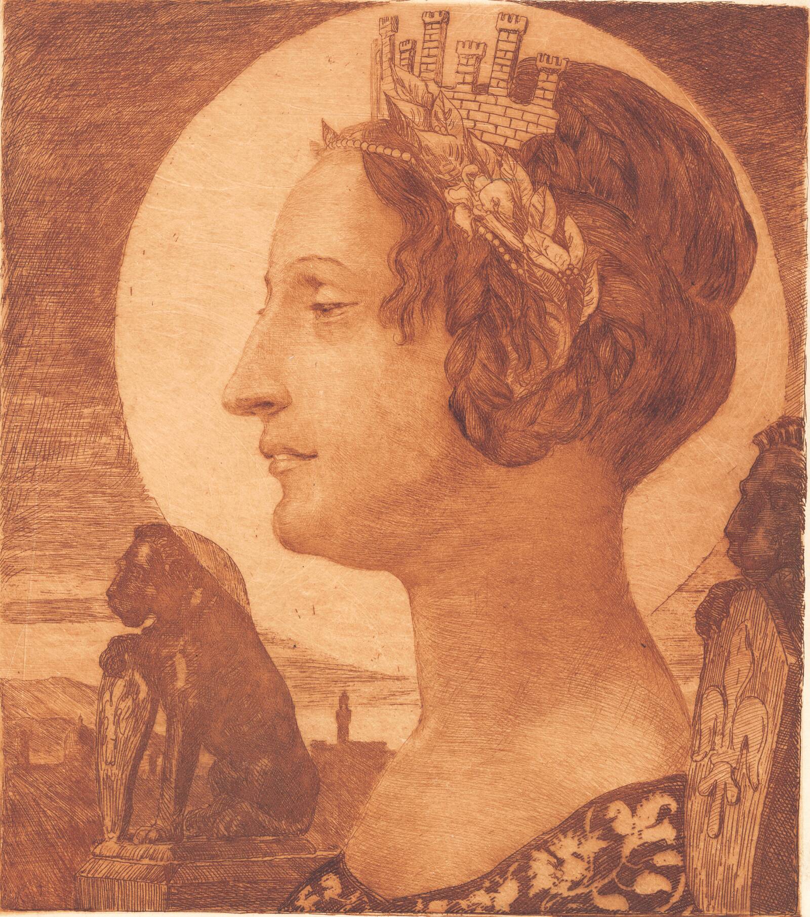 "Firenze", Hans Nikolaj Hansen, 1897