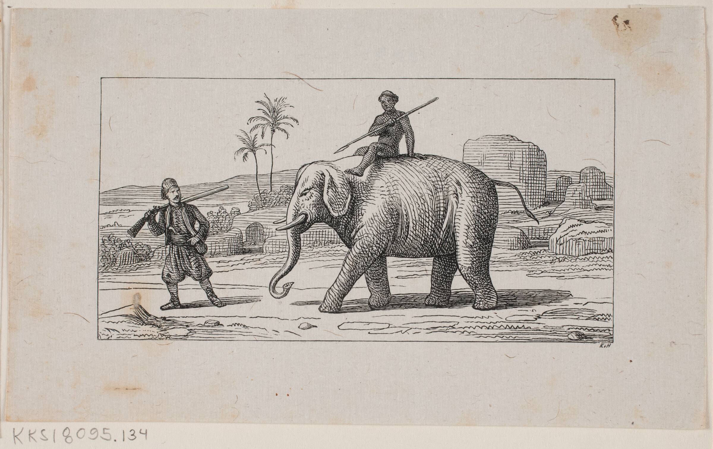 Prøvetryk til Chr. Winthers A.B.C., H.P. Hansen, 1863