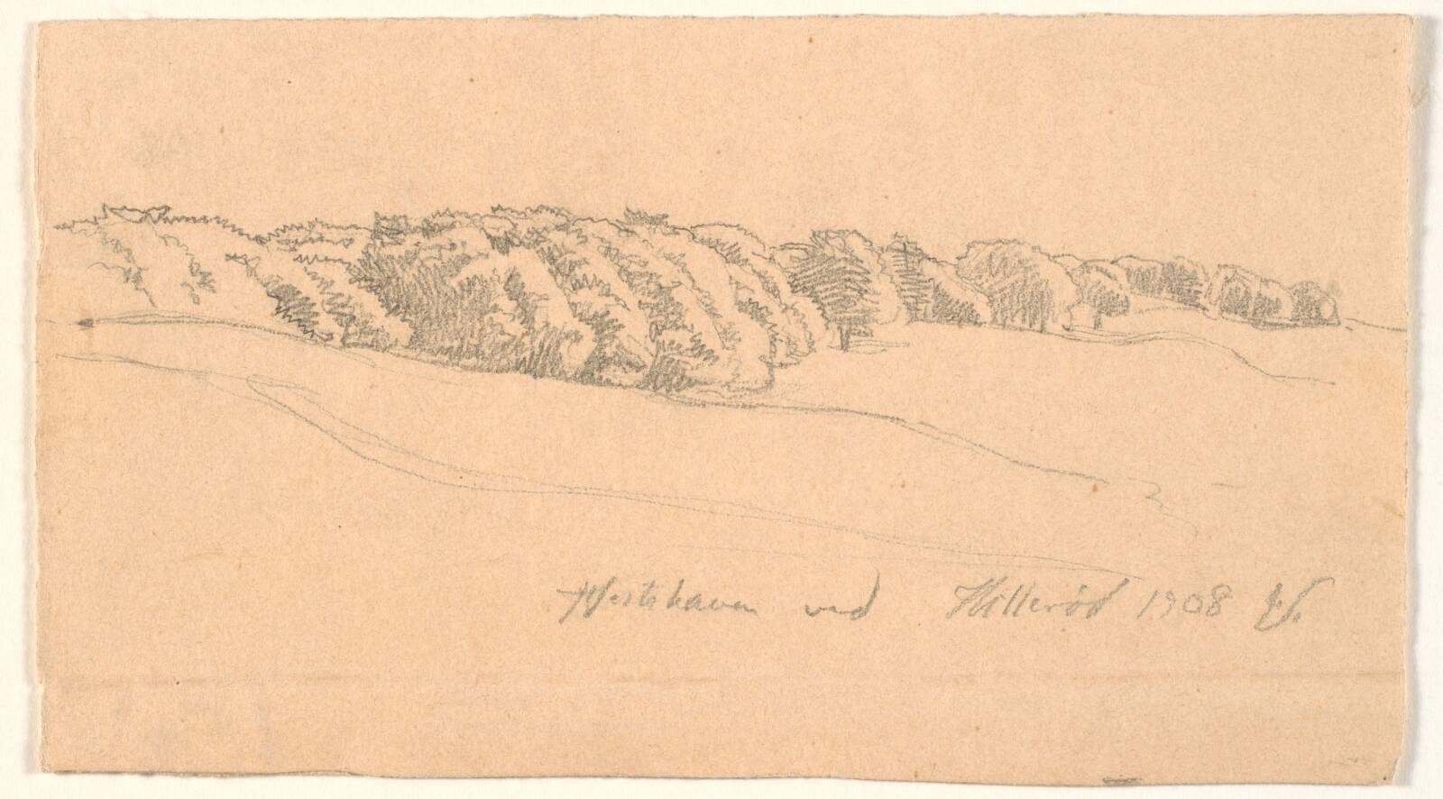 Hestehaven ved Hillerød, Joakim Skovgaard, 1908