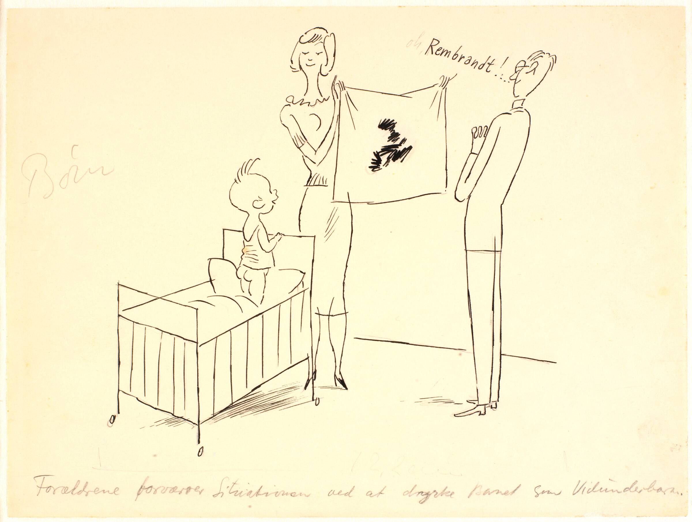 Forældrene forværrer situationen ved at dyrke barnet som vidunderbarn, Arne Ungermann, 1902-1981