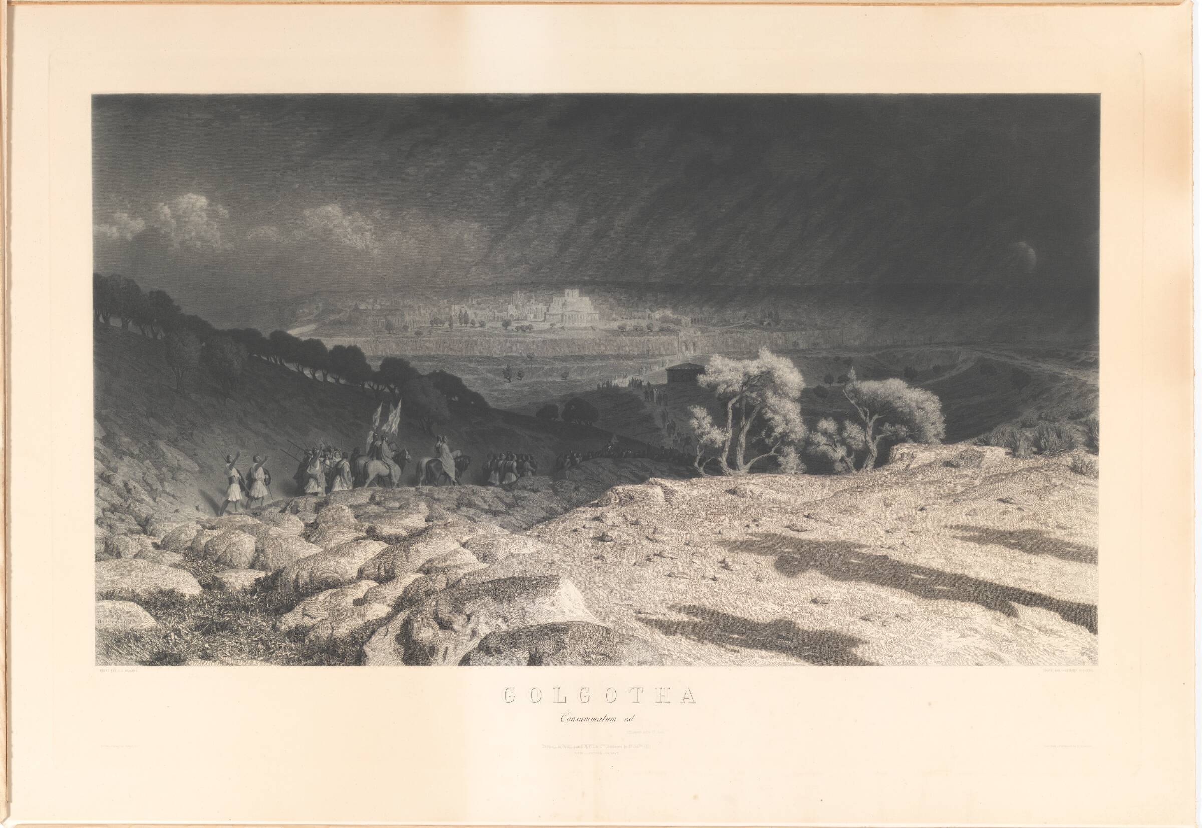 Golgotha. Consummatum est, Hermann Eichens, 1871