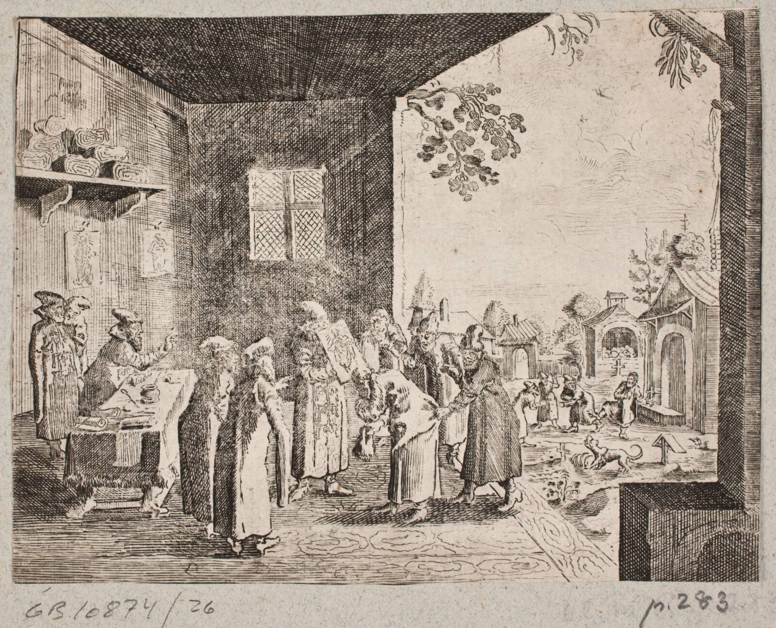 Salgsbod for ikoner, Ubekendt, 1656