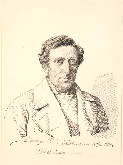 Portræt af Niels Andersen i Forballe.
