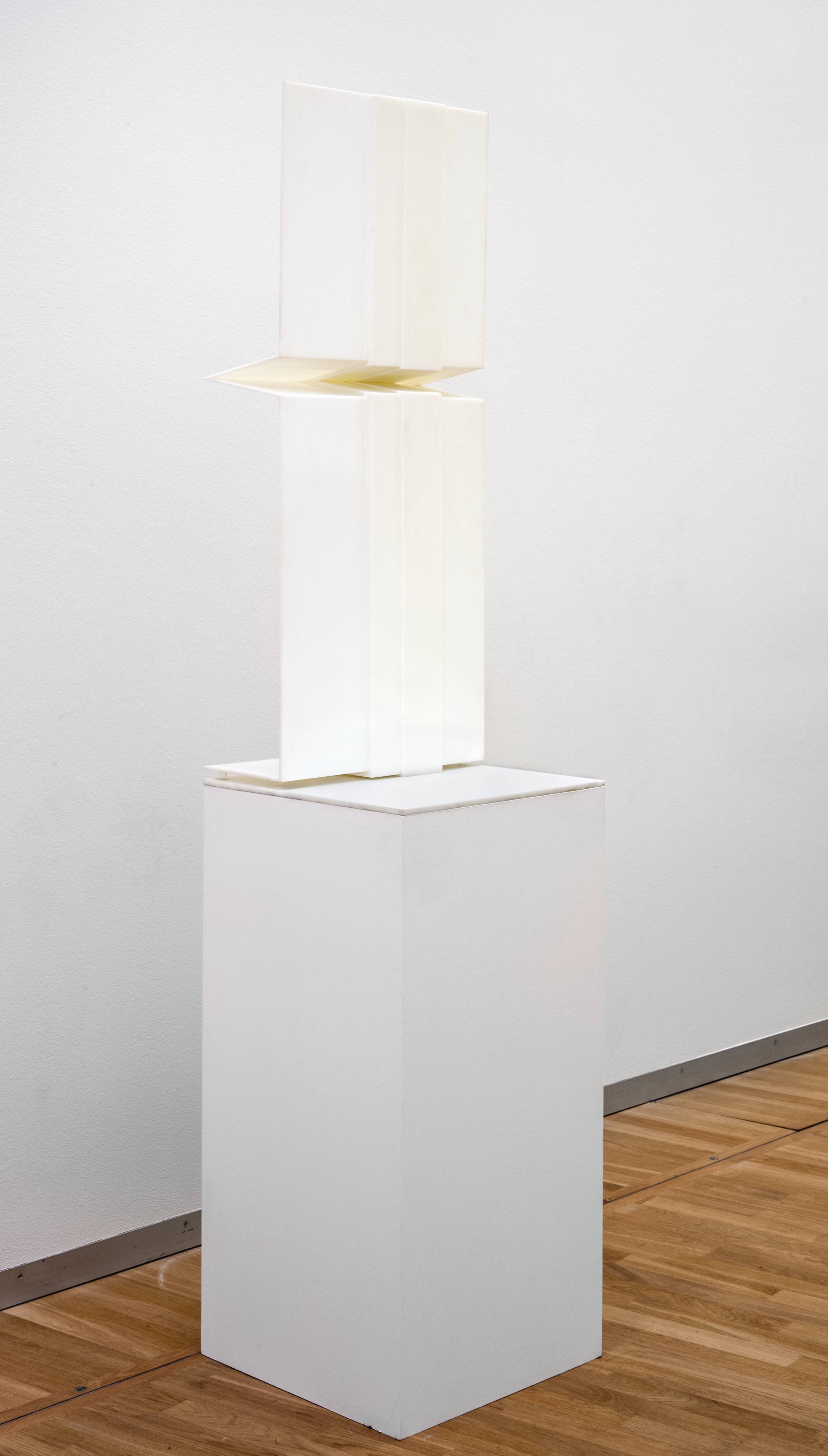 Lysskulptur uden lys, Gunnar Aagaard Andersen, 1976