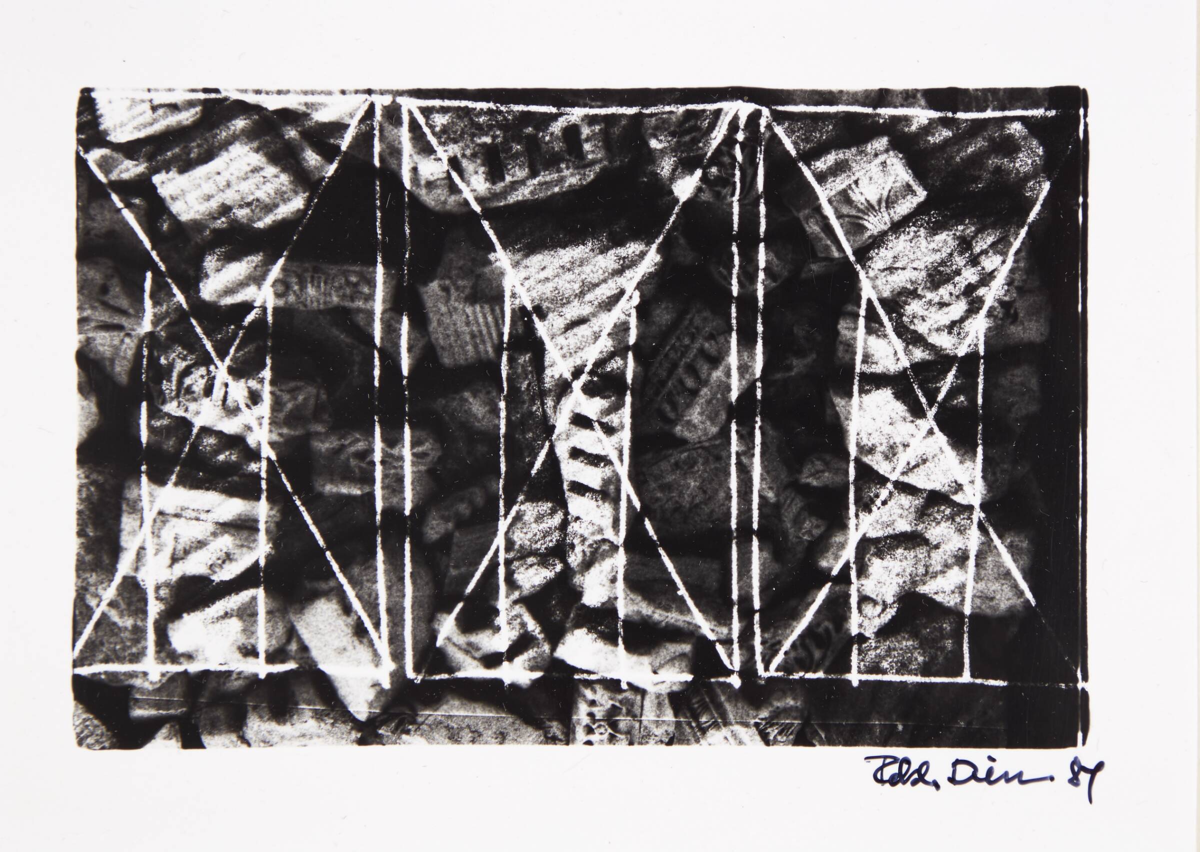 Skitse, Rikke Diemer, 1984