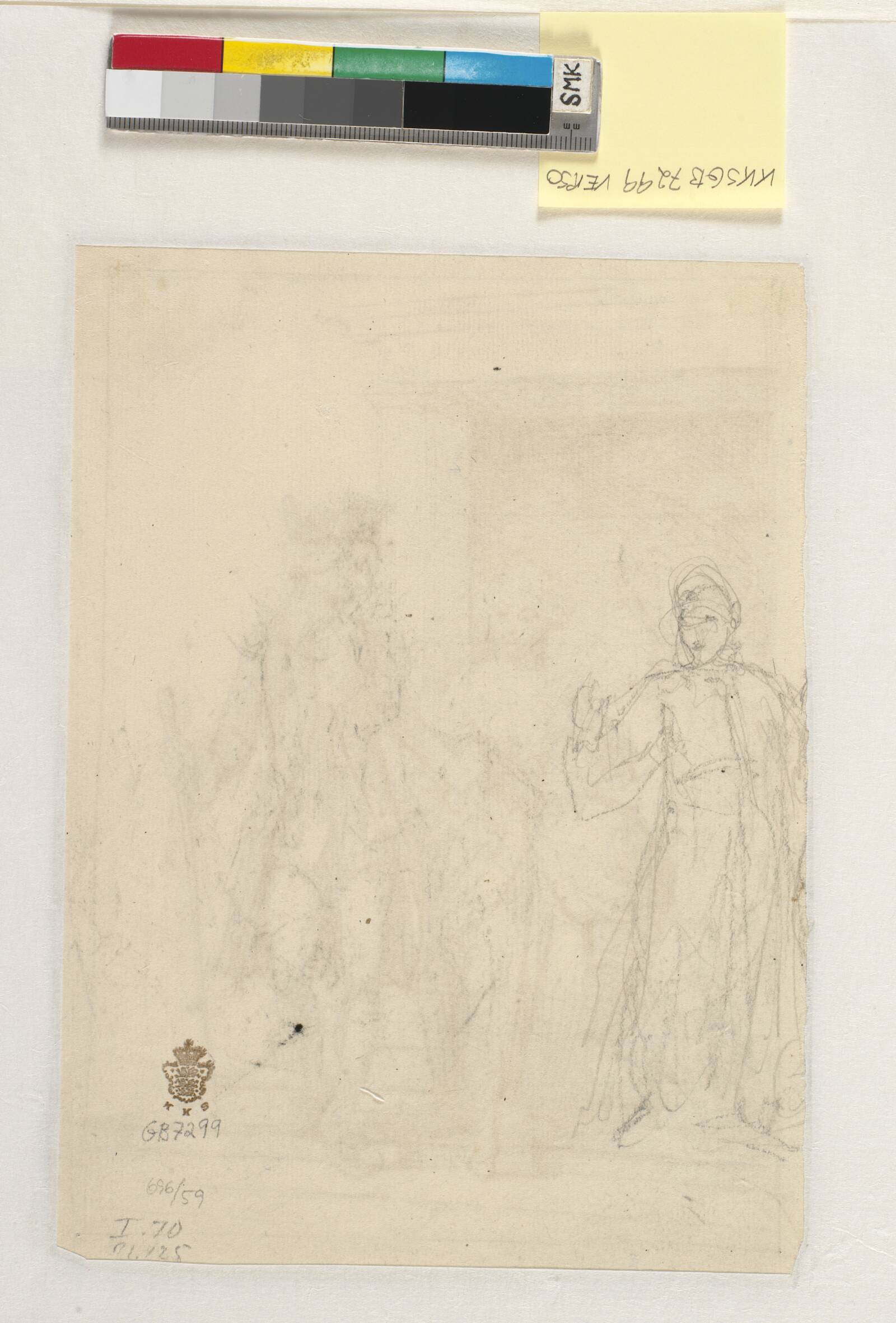 Figurrids, Wilhelm Marstrand, 1810-1873