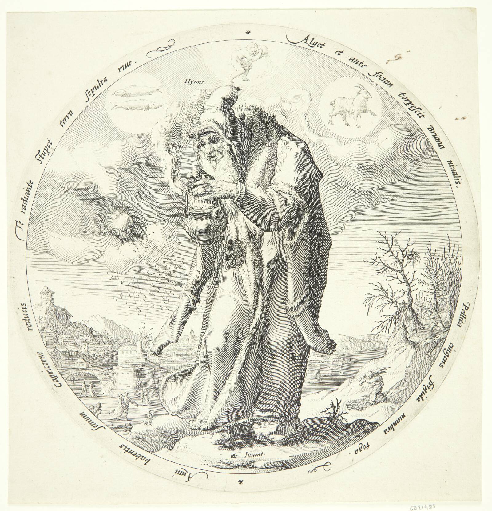 Vinter, Jacob Matham, 1589