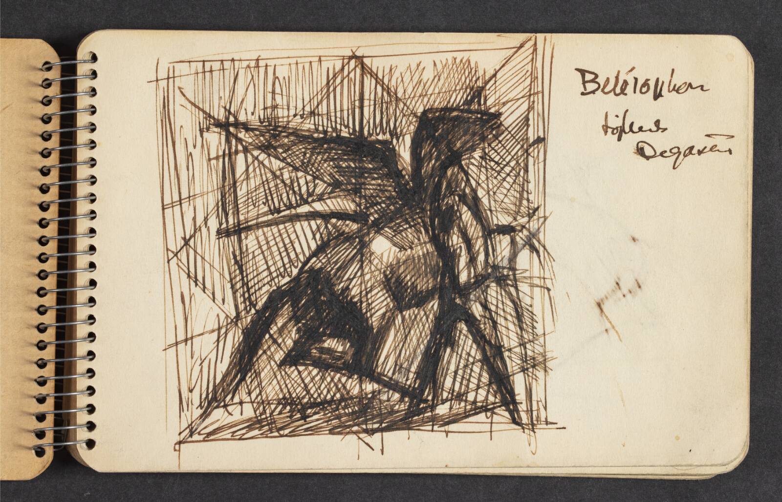 Bellerofon og Pegasus, Hans Lollesgaard, 1923-1993