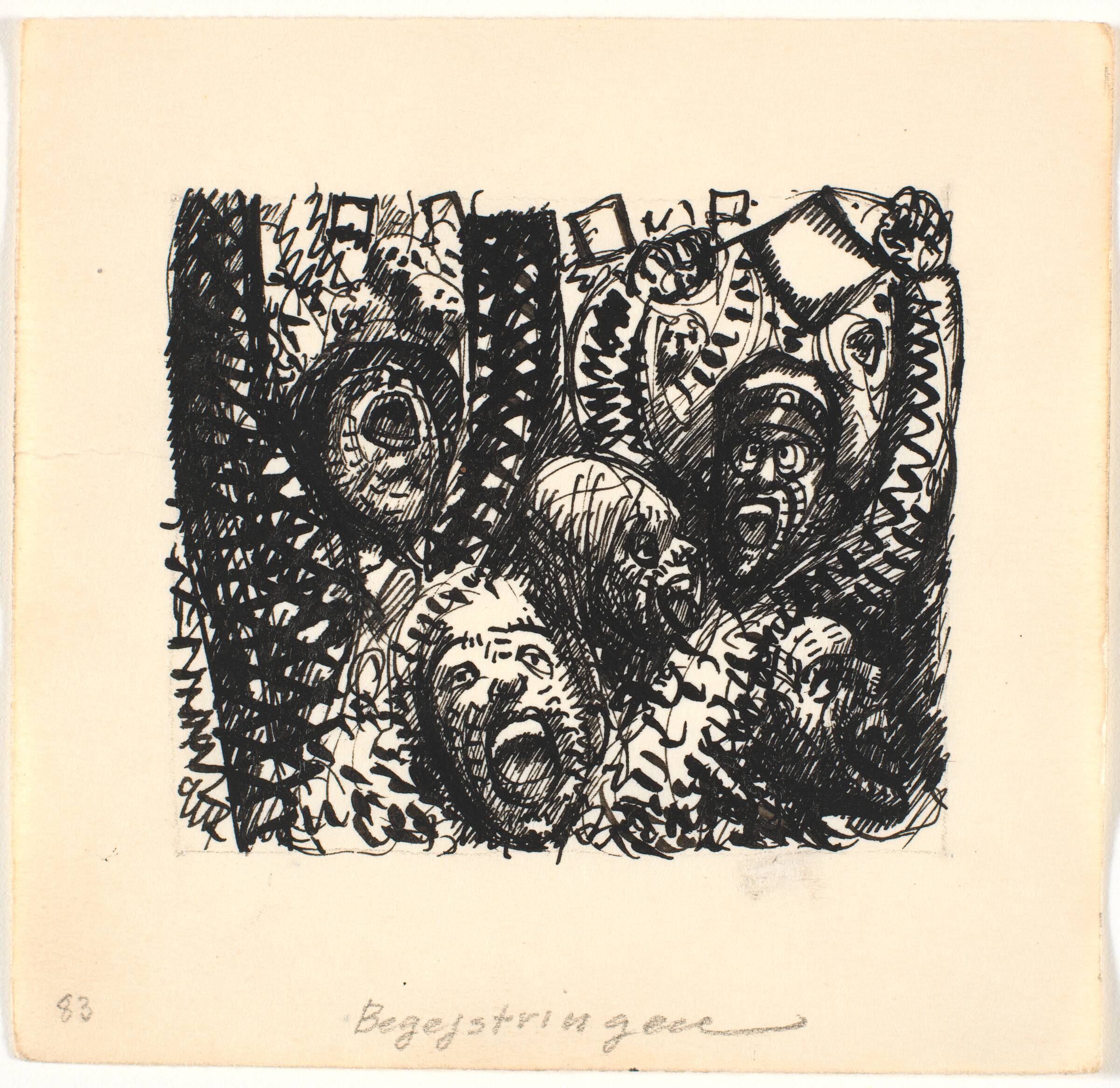 Begejstringen, Palle Nielsen, 1949