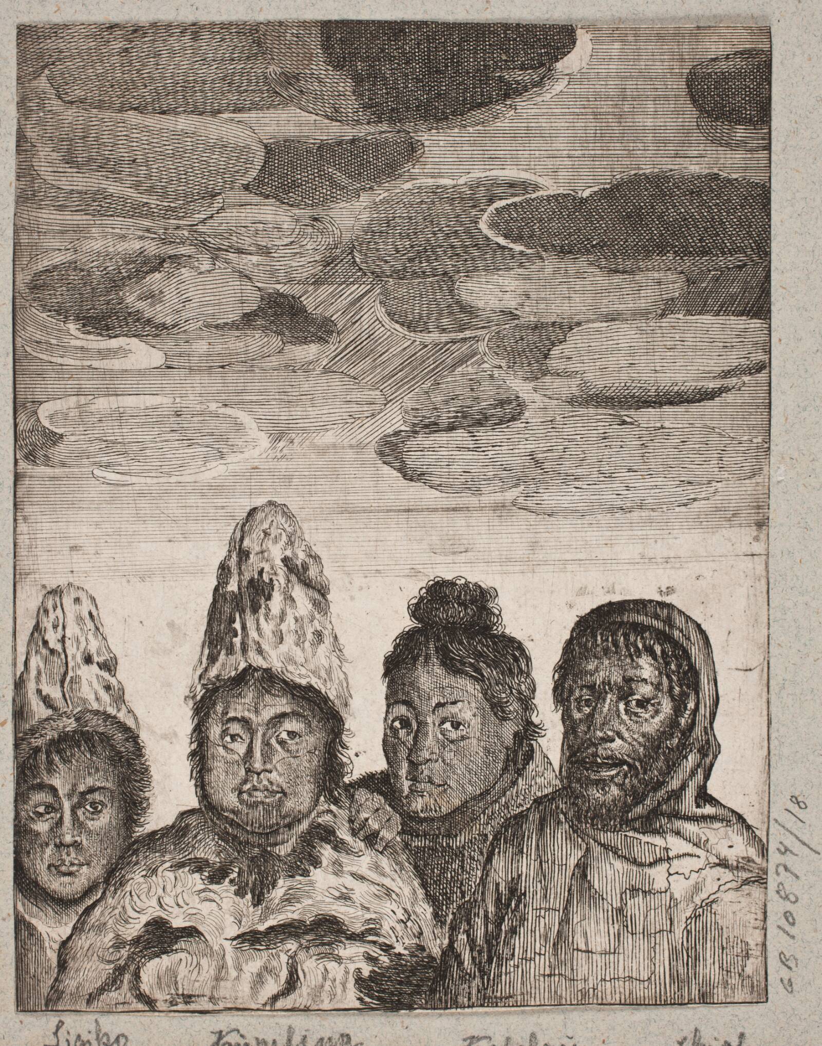 Fire inuitter, Ubekendt, 1656