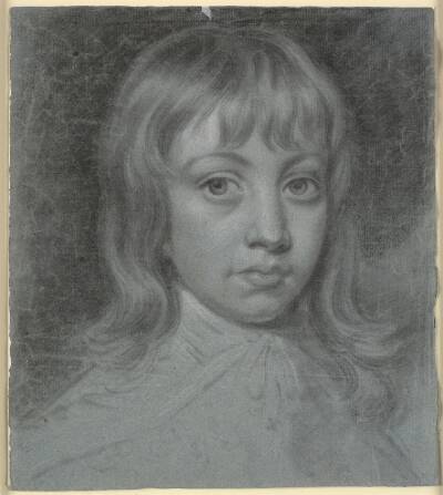 Portræt af Thomas Waller som barn