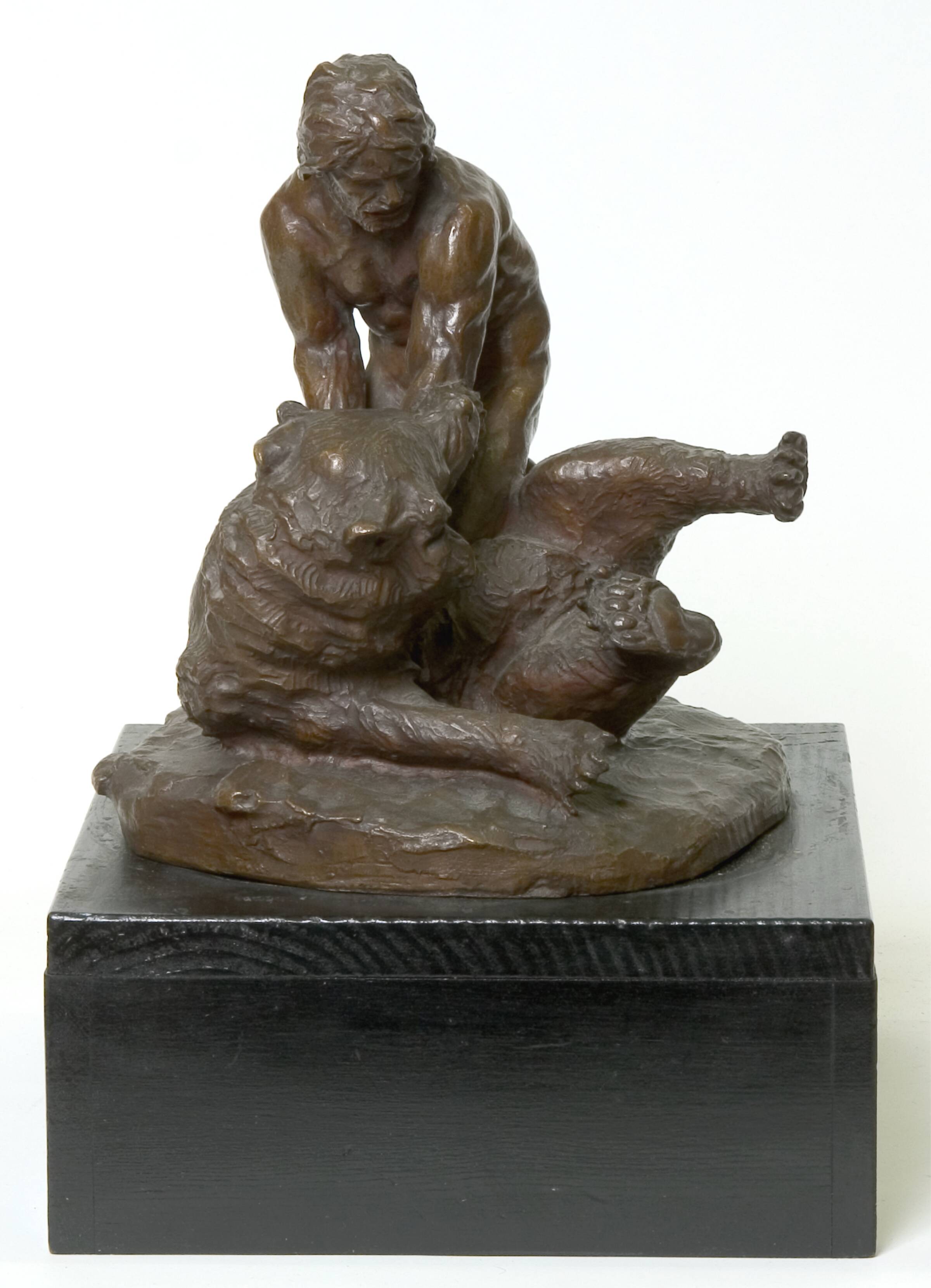 Manden, som binder bjørnen, Carl Bonnesen, 1906