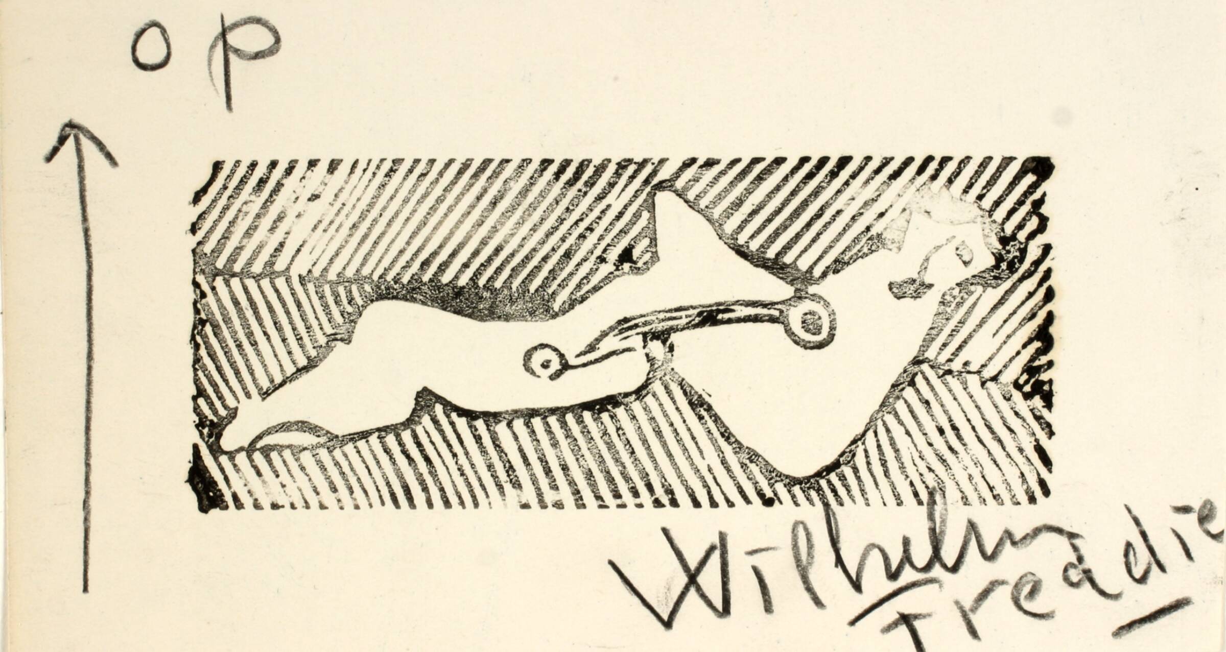 Liggende kvinde i rum, Wilhelm Freddie, 1962