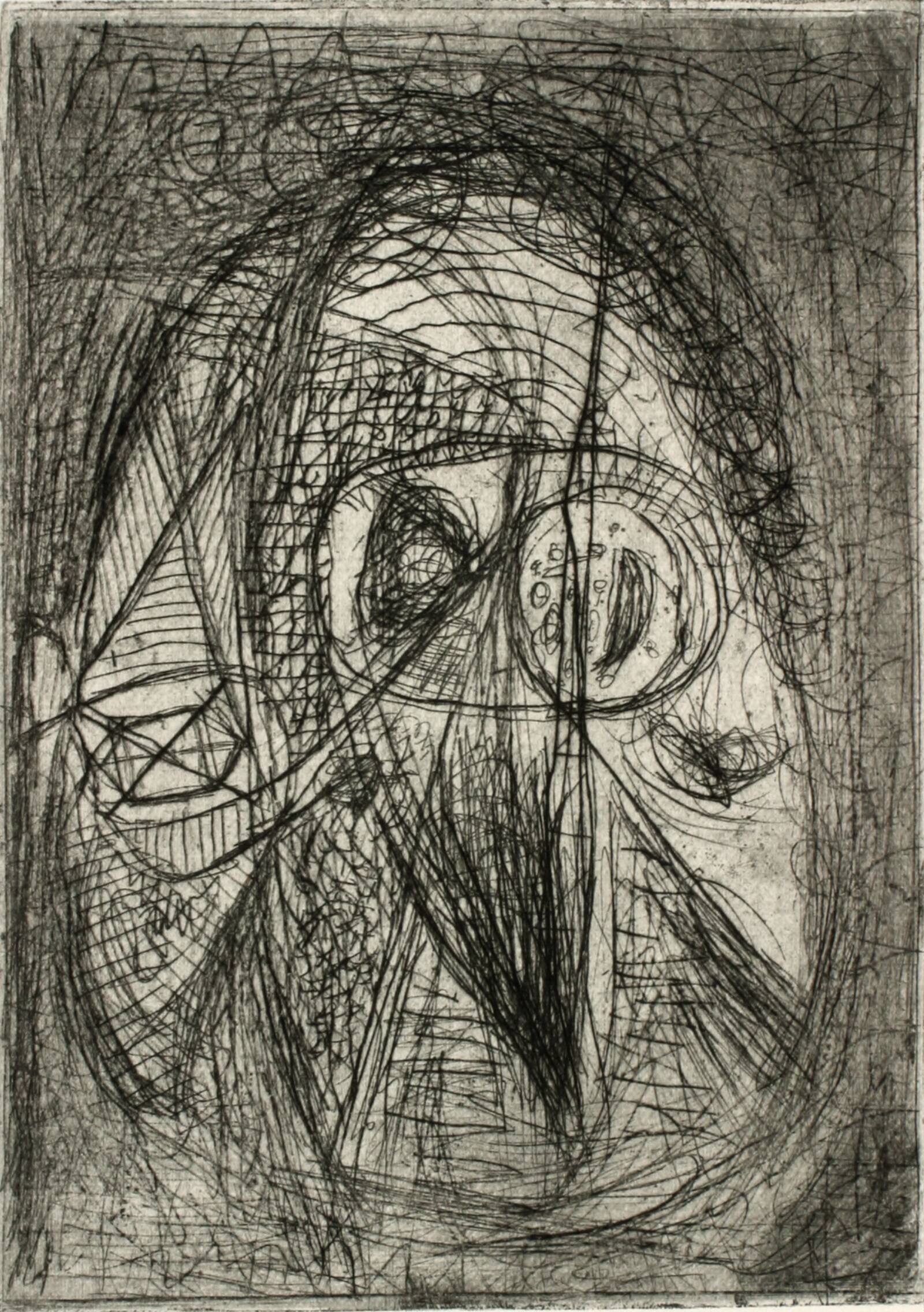 Jeu masquè, Asger Jorn, 1942