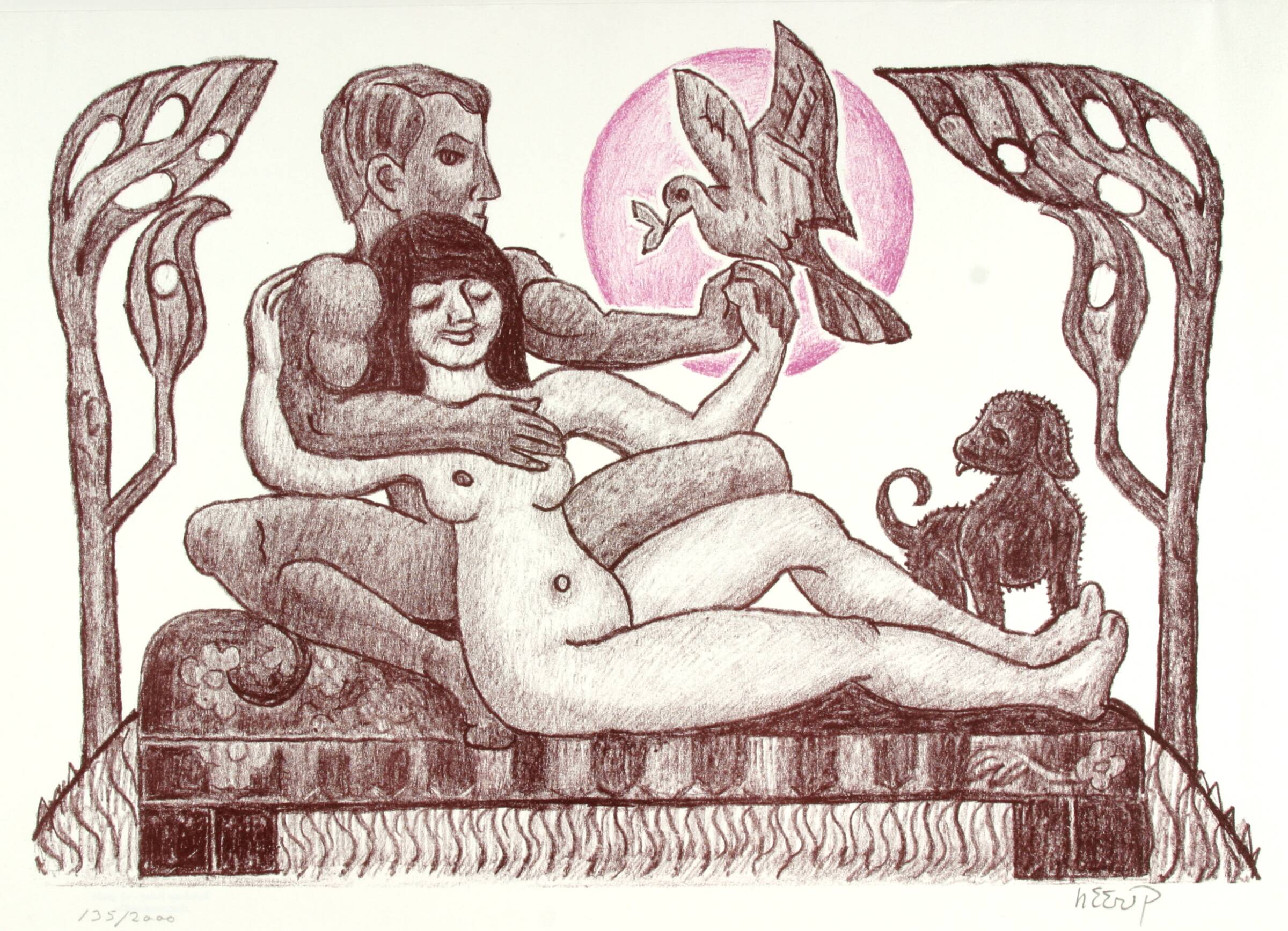 Fredspanorama, Henry Heerup, 1970