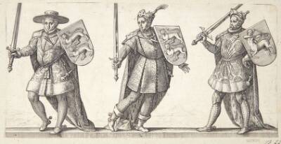 Vilhelm II, Henrik I og Stefan af Blois