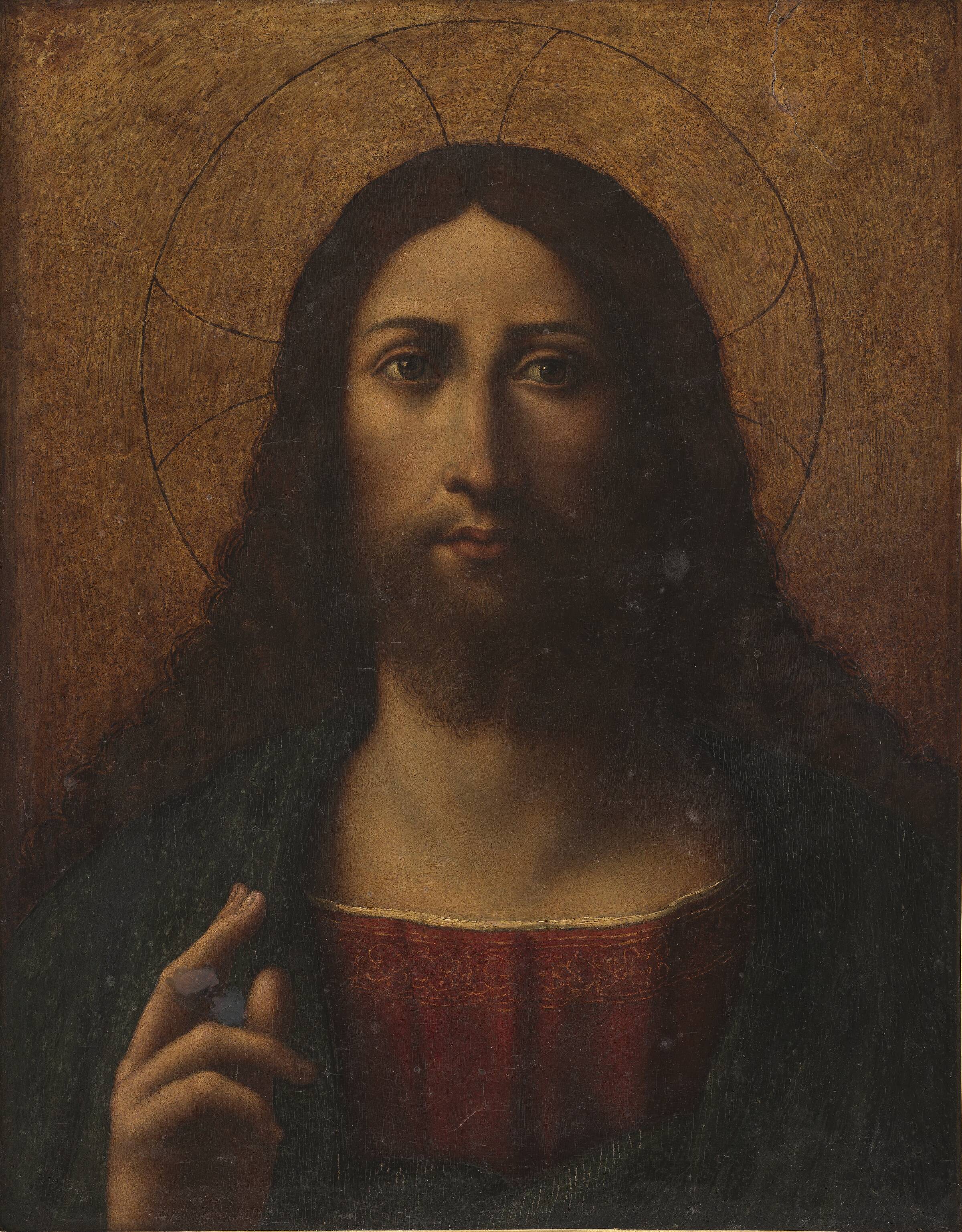 Et Kristushoved, Carlo Dolci, 1631-1686