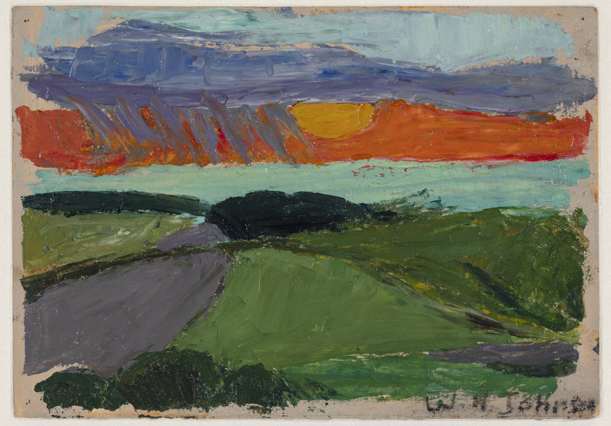 Landskab, Johnson, William H., 1944-1947