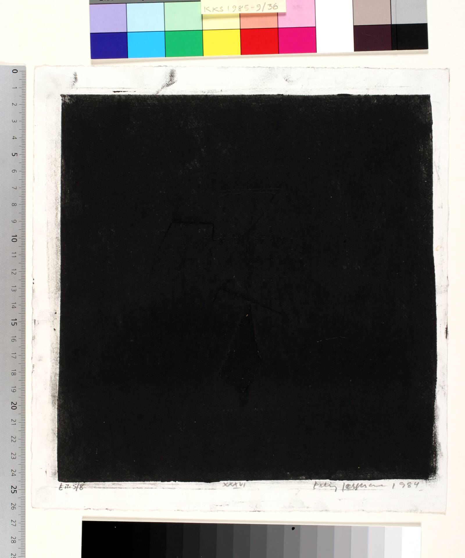 Dagbogsblad XXXVI, Erling Jørgensen, 1984