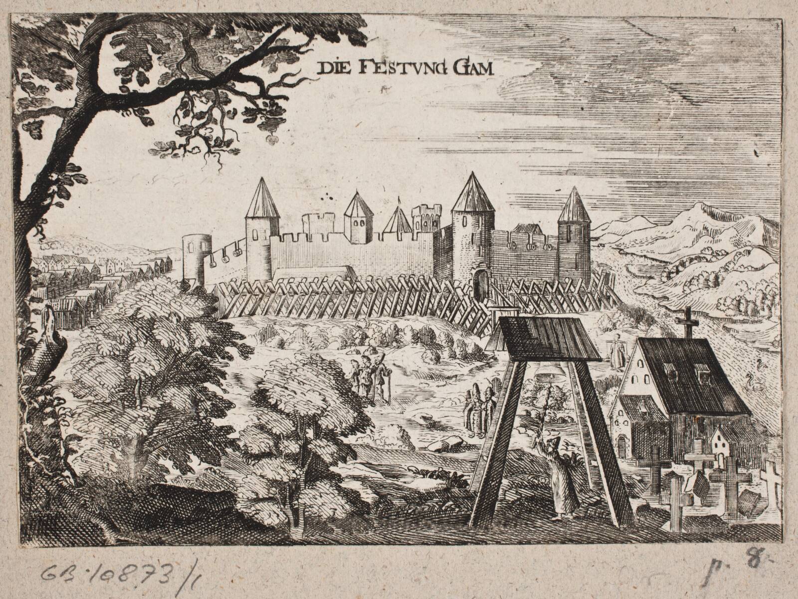 "Die Festung Gam", Ubekendt, 1647