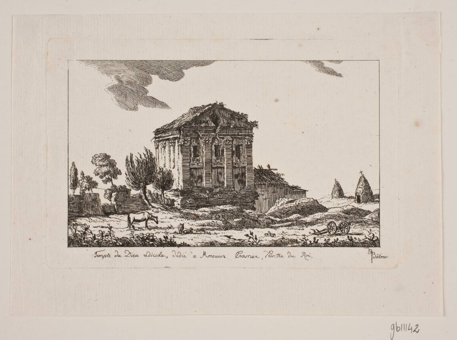 Antik bygning, Johan Bülow, 1751-1828