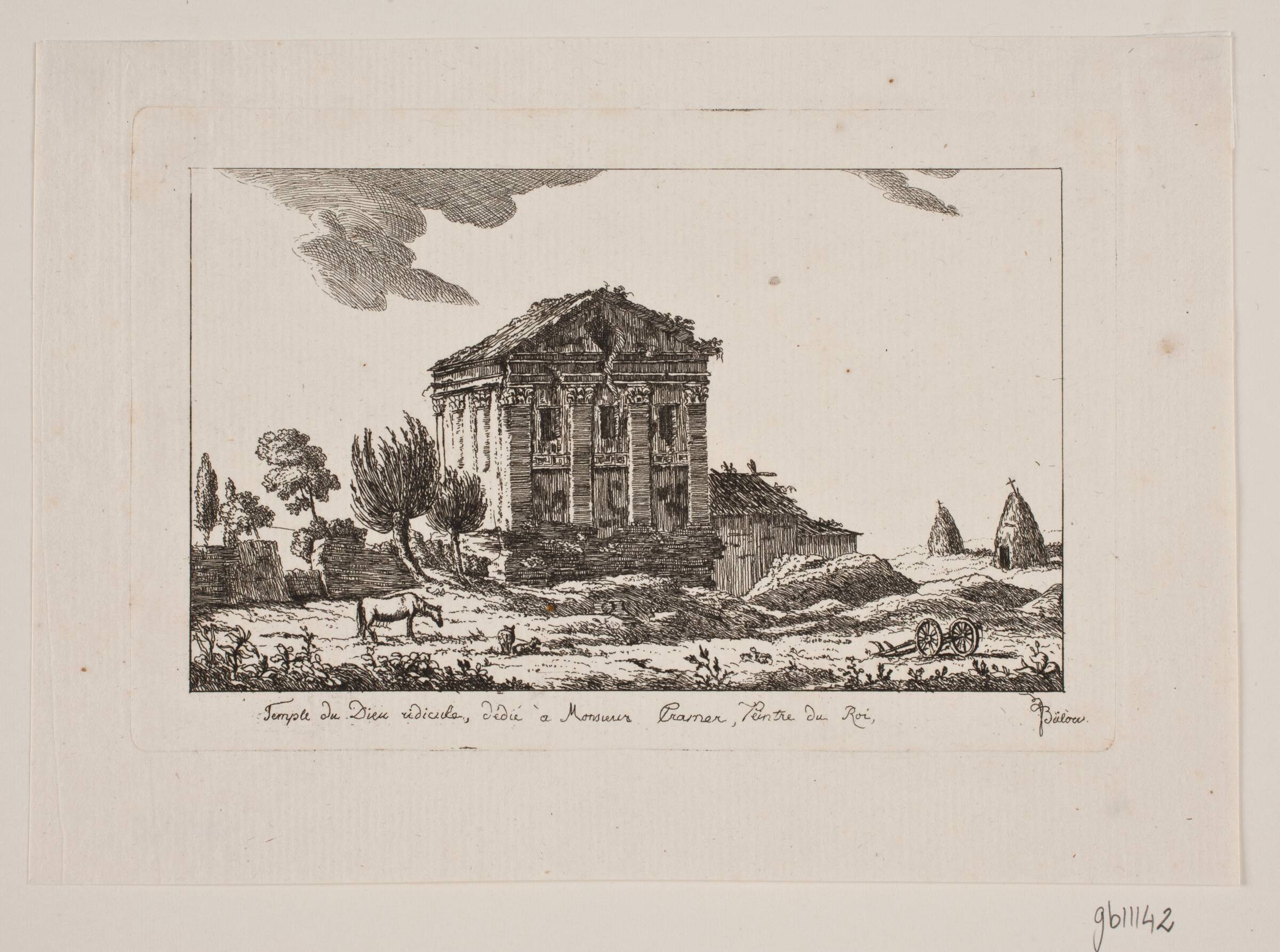 Antik bygning, Johan Bülow, 1751-1828