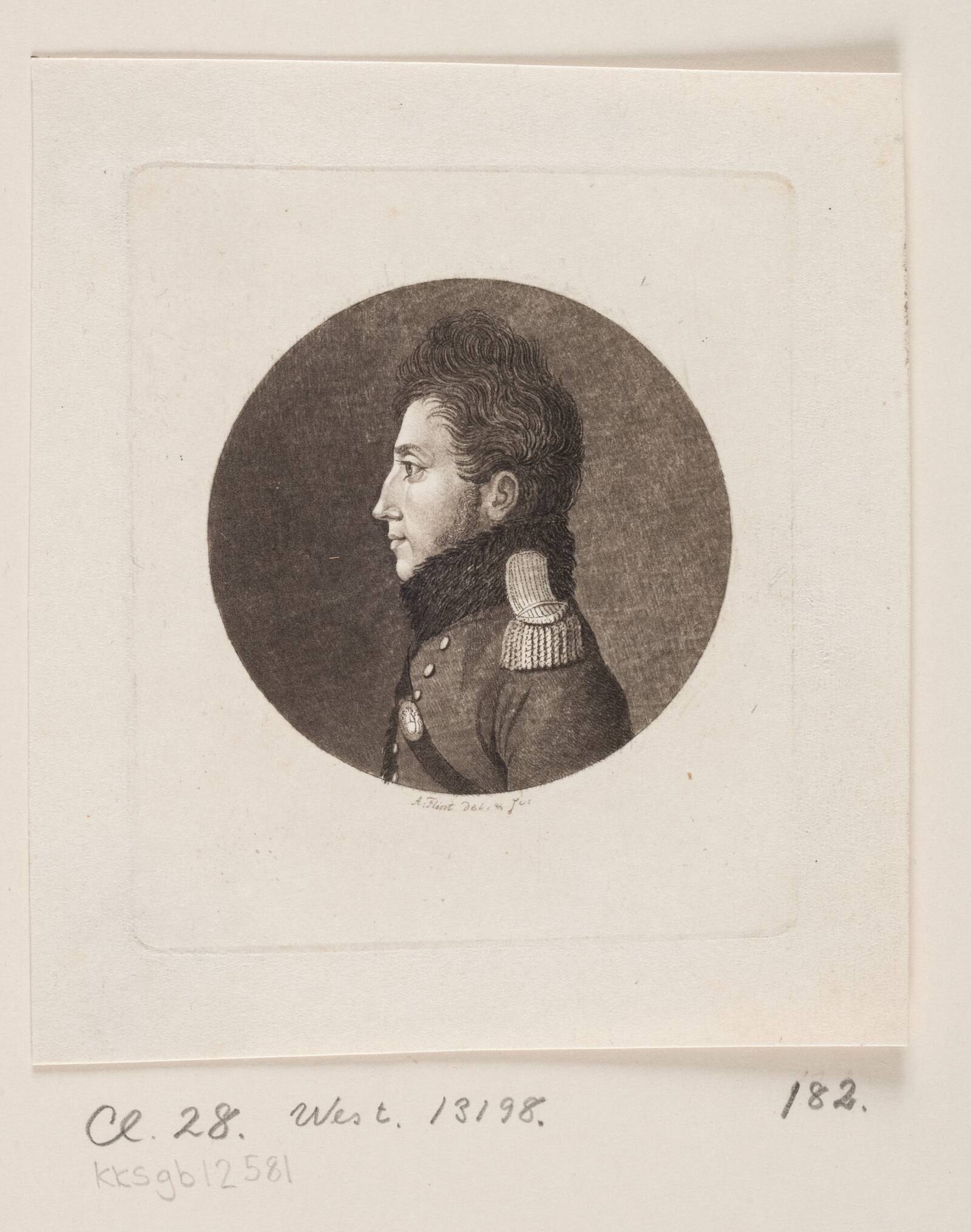 H. J. L. Wodschou, Andreas Flint, 1813