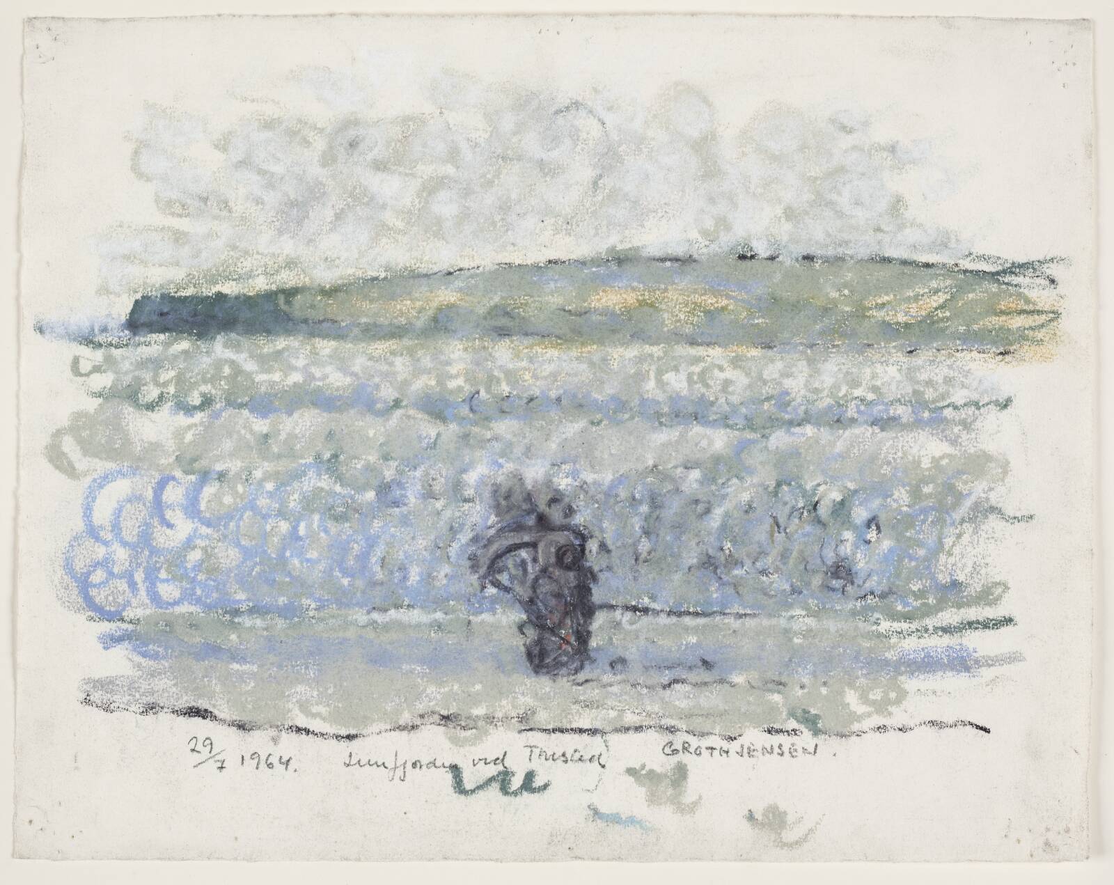 Limfjorden ved Thisted, Jens Peter Groth Jensen, 1964