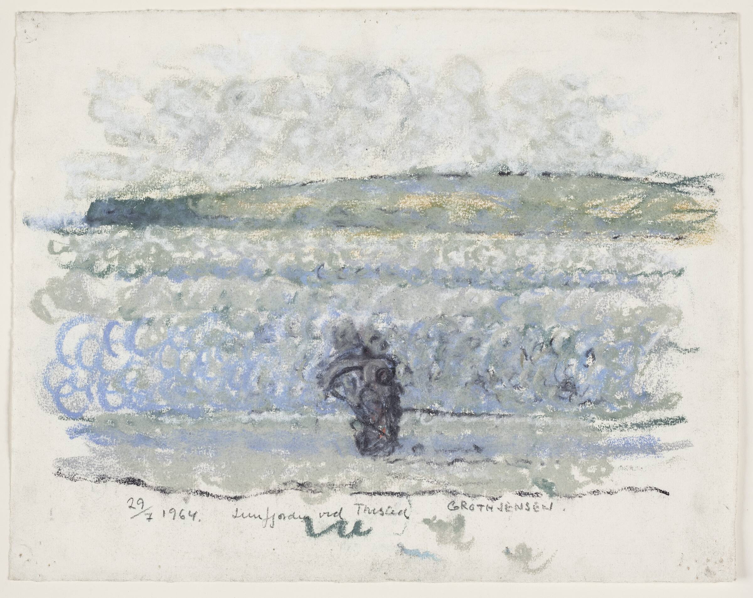 Limfjorden ved Thisted, Jens Peter Groth Jensen, 1964